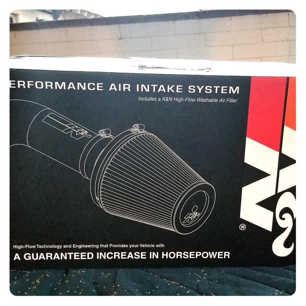 K&N air cold intake